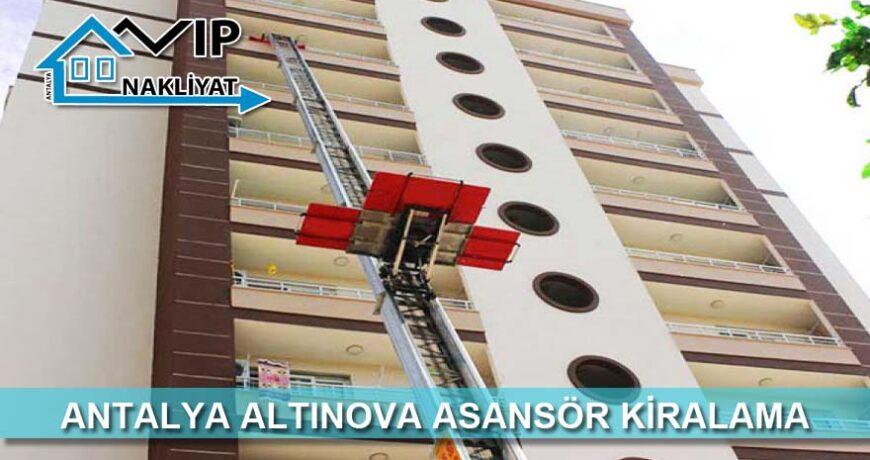 Altınova Kiralık Asansör